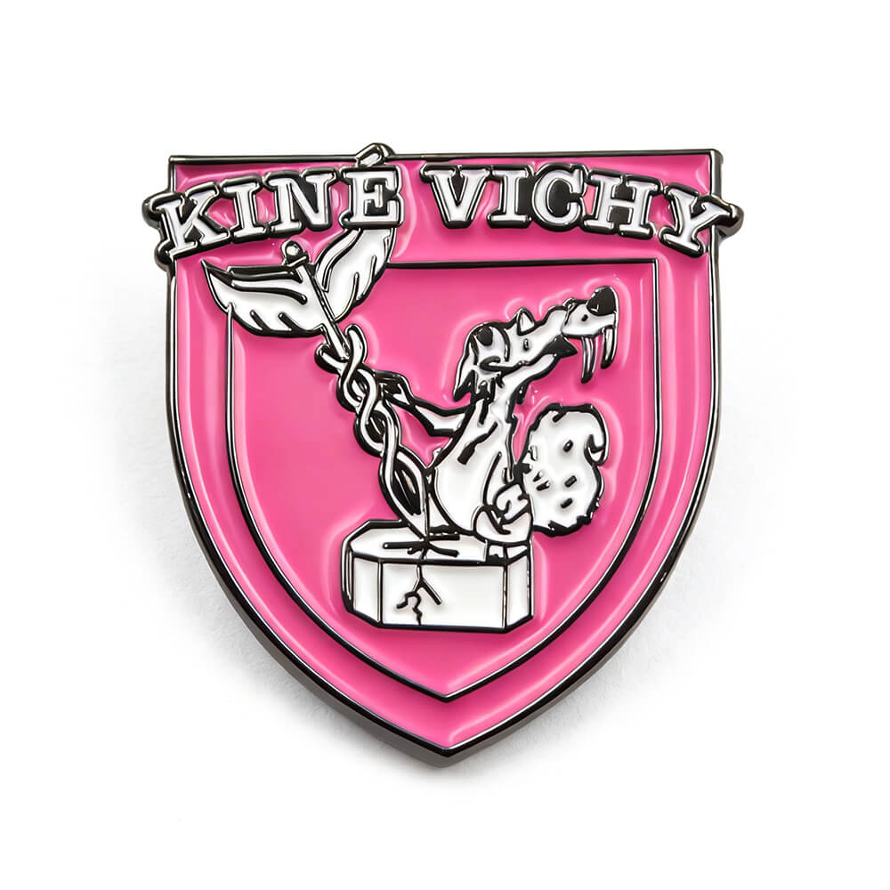 Soft enamel pin- 2023 Big Sky Volleytest 10