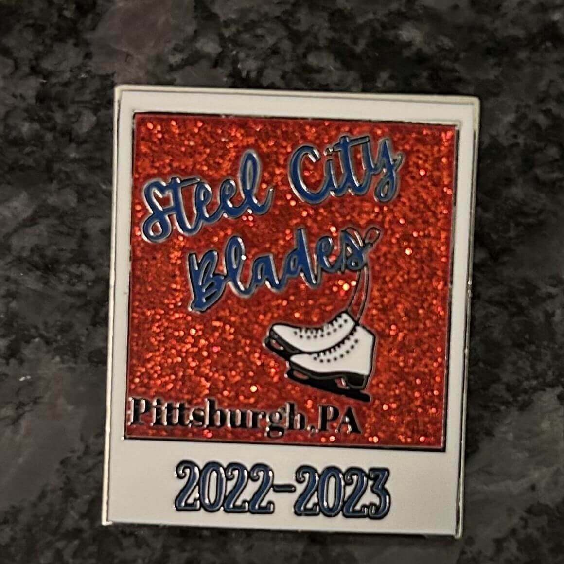 custom medals Steel City Blades 2022-23