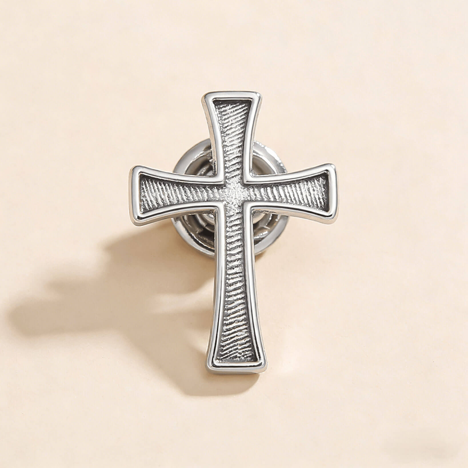 Antique Gold Church Metal Lapel Pin .jpg Christian-Pins